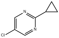 5-chloro-2-cyclopropylpyrimidine Struktur