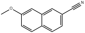 7-methoxy-2-naphthonitrile Struktur