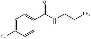 N-(2-aminoethyl)-4-hydroxybenzamide Struktur