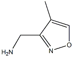 (4-methyl-1,2-oxazol-3-yl)methanamine Struktur