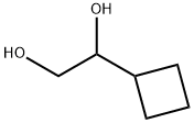 1-cyclobutylethane-1,2-diol Struktur