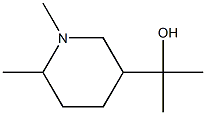 2-(1,6-dimethylpiperidin-3-yl)propan-2-ol Struktur