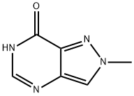 2-methyl-2H-pyrazolo[4,3-d]pyrimidin-7-ol Struktur