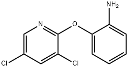 2-[(3,5-dichloropyridin-2-yl)oxy]aniline Struktur