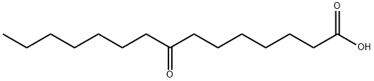 8-Oxopentadecanoic acid Struktur