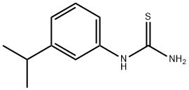 [3-(propan-2-yl)phenyl]thiourea Struktur