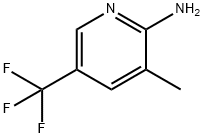 3-Methyl-5-(trifluoroMethyl)-2-pyridinaMine Struktur