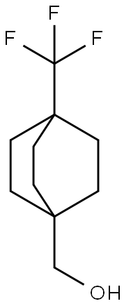 [4-(trifluoromethyl)bicyclo[2.2.2]octan-1-yl]methanol Struktur