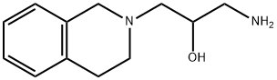 1-amino-3-(1,2,3,4-tetrahydroisoquinolin-2-yl)propan-2-ol Struktur