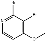 2,3-Dibromo-4-methoxypyridine Struktur