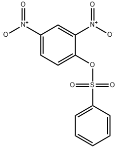 Phenol, 2,4-dinitro-, 1-benzenesulfonate Struktur