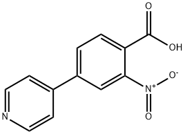 2-nitro-5-(1H-pyrazol-1-yl)benzoic acid Struktur