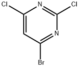 2,4-Dichloro-6-bromopyrimidine Struktur