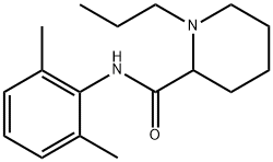 N-(2,6-dimethylphenyl)-1-propylpiperidine-2-carboxamide Struktur