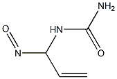 1-NITROSO-ALLYLUREA Struktur