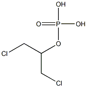 1,3-DICHLORO-2-PROPYLPHOSPHATE Struktur