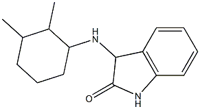 3-[(2,3-dimethylcyclohexyl)amino]-2,3-dihydro-1H-indol-2-one Struktur