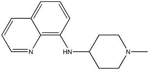 N-(1-methylpiperidin-4-yl)quinolin-8-amine Struktur