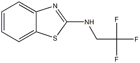 N-(2,2,2-trifluoroethyl)-1,3-benzothiazol-2-amine Struktur