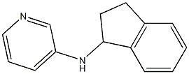 N-(2,3-dihydro-1H-inden-1-yl)pyridin-3-amine Struktur