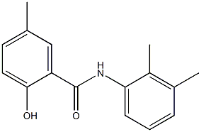 N-(2,3-dimethylphenyl)-2-hydroxy-5-methylbenzamide Struktur