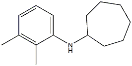 N-(2,3-dimethylphenyl)cycloheptanamine Struktur