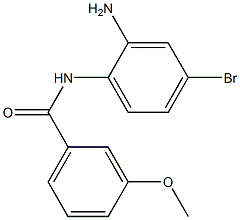 N-(2-amino-4-bromophenyl)-3-methoxybenzamide Struktur