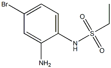 N-(2-amino-4-bromophenyl)ethane-1-sulfonamide Struktur