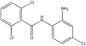 N-(2-amino-4-chlorophenyl)-2,6-dichlorobenzamide Struktur