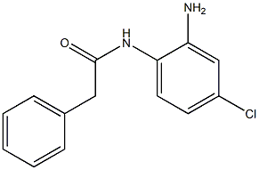 N-(2-amino-4-chlorophenyl)-2-phenylacetamide Struktur