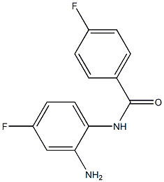 N-(2-amino-4-fluorophenyl)-4-fluorobenzamide Struktur