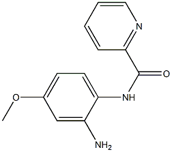 N-(2-amino-4-methoxyphenyl)pyridine-2-carboxamide Struktur