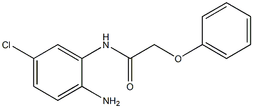 N-(2-amino-5-chlorophenyl)-2-phenoxyacetamide Struktur