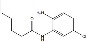 N-(2-amino-5-chlorophenyl)hexanamide Struktur