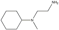 N-(2-aminoethyl)-N-cyclohexyl-N-methylamine Struktur