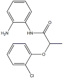 N-(2-aminophenyl)-2-(2-chlorophenoxy)propanamide Struktur