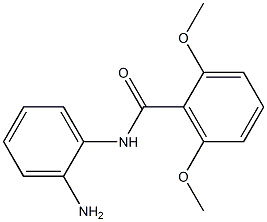 N-(2-aminophenyl)-2,6-dimethoxybenzamide Struktur