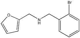 N-(2-bromobenzyl)-N-(2-furylmethyl)amine Struktur