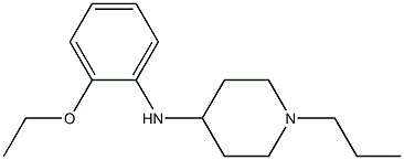 N-(2-ethoxyphenyl)-1-propylpiperidin-4-amine Struktur