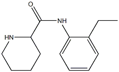 N-(2-ethylphenyl)piperidine-2-carboxamide Struktur