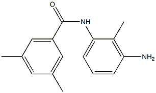 N-(3-amino-2-methylphenyl)-3,5-dimethylbenzamide Struktur