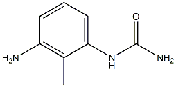 N-(3-amino-2-methylphenyl)urea Struktur