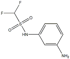 N-(3-aminophenyl)difluoromethanesulfonamide Struktur