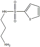 N-(3-aminopropyl)thiophene-2-sulfonamide Struktur