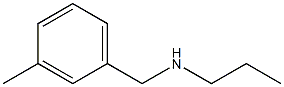 N-(3-methylbenzyl)-N-propylamine Struktur