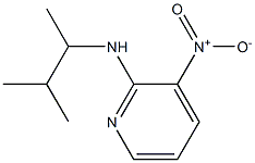 N-(3-methylbutan-2-yl)-3-nitropyridin-2-amine Struktur