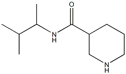 N-(3-methylbutan-2-yl)piperidine-3-carboxamide Struktur