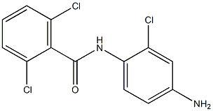 N-(4-amino-2-chlorophenyl)-2,6-dichlorobenzamide Struktur