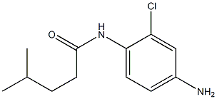 N-(4-amino-2-chlorophenyl)-4-methylpentanamide Struktur