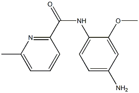 N-(4-amino-2-methoxyphenyl)-6-methylpyridine-2-carboxamide Struktur